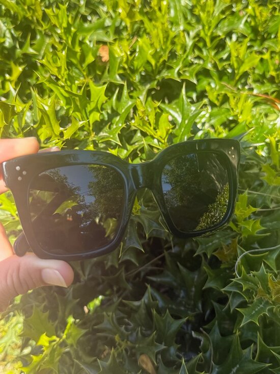 Céline Tilda Sunglasses (Phoebe Philo Era) - Black main image 5